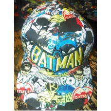 NEW DC Comics Vintage Batman All Over Hombres Snap Back Hat Snapback Adjustable Cap  eb-40902672